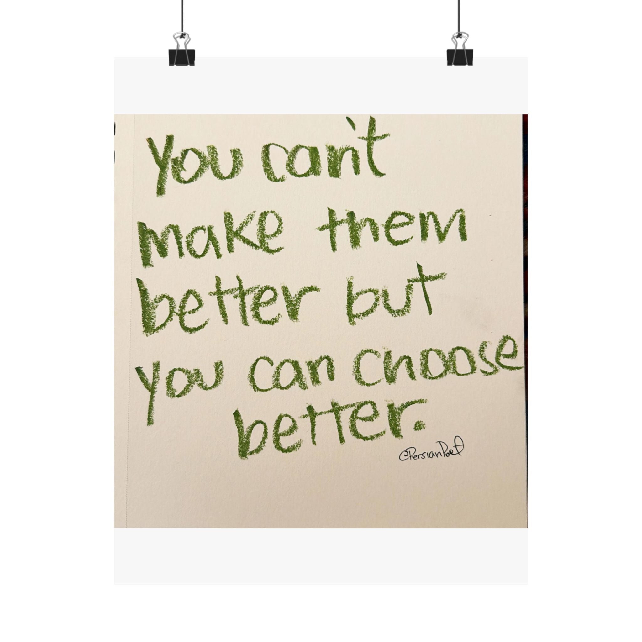 you can’t make them better satin print 11x14