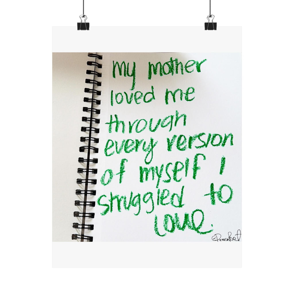 happy mother’s day satin print 11x14