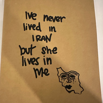 iran lives in me XL Moleskine Journal